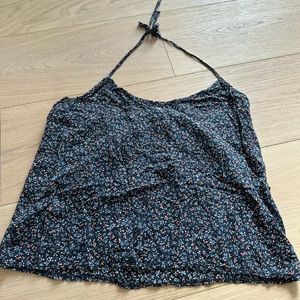Brandy Melville Floral Halter Top